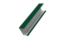 Крышка жалюзи Milan, Tokyo (для калиток, ворот) 0,5 Satin Matt TX RAL 6005 зеленый мох (3м)