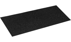 Лист плоский 450мм для композитной черепицы CM Roof черный (2м)