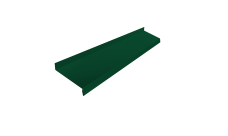 Отлив простой 150 Grand Line 0,5 Satin Matt TX RAL 6005 зеленый мох (2м)