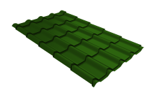 Профиль волновой "Камея" ("Kamea") 0,45 PE RAL 6002 лиственно-зеленый