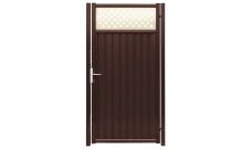 Калитка Estet Plus 2,4х1 RAL 8017/1014