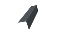 Угол внешний 50х50 0,45 Drap TwinColor RAL 7024 мокрый асфальт (2м)