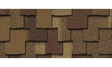 Черепица гибкая CertainTeed Presidential Shake chestnut