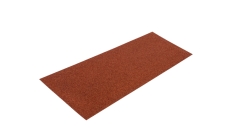 Лист плоский 450мм для композитной черепицы Luxard коралл (1,25м)