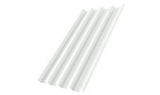 Профнастил Н60R v01 Grand Line 0,7 PE RAL 9003 сигнальный белый