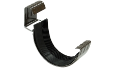 Соединитель желоба GL PE 125 мм RR 32 темно-коричневый