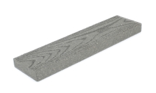 Брус лавочный ДПК Grand Line 80х22мм Массив тиснение две стороны серый 4м (ШТх2)