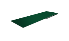Планка финишная 48х25 Grand Line 0,45 PE-Double с пленкой RAL 6005 зеленый мох (2м)