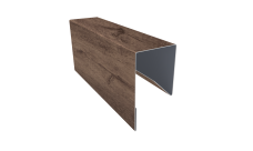 Планка П-образная заборная 17 Grand Line 0,45 Print Premium Almond Wood Fresh (2м)