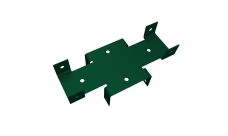 Кронштейн Х 60х60 ColorBl RAL 6005 GL