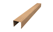 Крышка для забора жалюзи Palermo Grand Line 0,45 Print Elite Honey Wood TwinColor (3м)