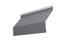 Ламель забора жалюзи Milan 0,5 Satin RAL 7004 сигнальный серый