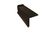 Планка торцевая сегментная 30мм Grand Line Левая 0,45 Drap-double TX RR 32 темно-коричневый