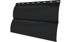 Блок-хаус новый Grand Line 0,45 PE с пленкой RAL 9005 черный