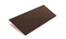 Лист плоский 450мм для композитной черепицы Metrotile кофе (1,37м)