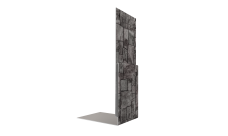 Планка приемная оконная Grand Line 0,45 Print Elite Fine Stone TwinColor (2м)