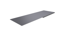 Планка финишная 48х25 Grand Line 0,45 Drap RAL 7004 сигнальный серый (2м)