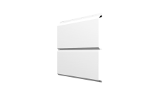 Софит ЭкоБрус без перфорации 0,345 Grand Line 0,5 Satin RAL 9003 сигнальный белый