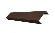 Ламель обратная 50 забора жалюзи Texas Grand Line 0,45 PE RAL 8017 шоколад