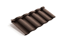 Лист композитной черепицы Metrotile MetroRoman кофе