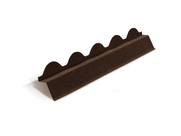 Планка карнизная для композитной черепицы Metrotile Romana айрон-барк (1,1м)