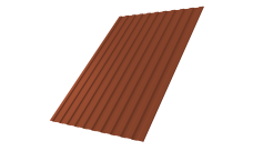Профнастил С8A v02 0,5 Velur X RAL 8004 терракота