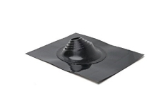 Проходной элемент MF угловой №1 (75-200мм) +185 EPDM (металлический окрашенный фланец) черный