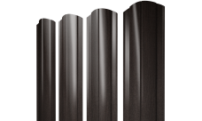 Штакетник Круглый фигурный 0,45 Print Elite Coffee Wood TwinColor