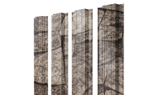 Штакетник Прямоугольный с прямым резом 0,45 Print Elite King Stone TwinColor
