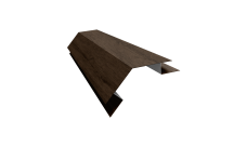 Планка угла внешнего сложного 135 градусов Блок-Хаус new Grand Line 0,45 Print Premium Antique Wood TwinColor (2м)