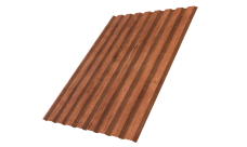 Профнастил С20A 0,45 Print Premium Rowan Fresh TwinColor