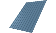 Профнастил С8A v01 Grand Line 0,45 Drap TX с пленкой RAL 5024 пастельно-синий