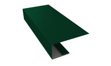 J-Профиль 18мм Grand Line 0,45 PE с пленкой RAL 6005 зеленый мох (3м)