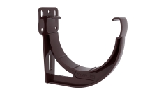 Кронштейн желоба slider Дизайн 135 ПВХ GL шоколадный (RAL 8017)