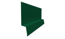 Планка начальная фальц 0,45 PE-Double с пленкой RAL 6005 зеленый мох (2м)