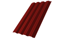 Профнастил НС44A 0,5 Satin RAL 3011 коричнево-красный