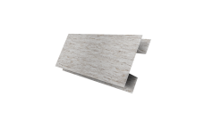 Планка H-образная Экобрус 0,45 Print Elite Snow Wood TwinColor (3м)