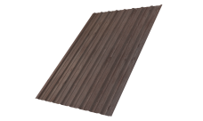 Профнастил С10A 0,45 Print Elite с пленкой White Wood TwinColor