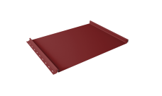 Кликфальц Grand Line 0,45 PE с пленкой на замках RAL 3011 коричнево-красный