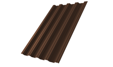 Профнастил НС44R 0,7 PE-Double RAL 8017 шоколад
