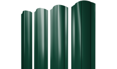 Штакетник Круглый фигурный 0,45 Drap TR RAL RAL 6005 зеленый мох