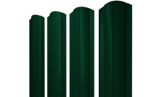 Штакетник Круглый фигурный 0,5 Satin Matt TX RAL 6005 зеленый мох