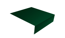 Планка лобовая/околооконная простая 190х50 0,45 Drap TX RAL 6005 зеленый мох (2м)