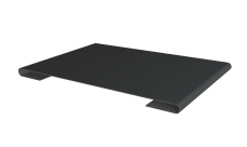 Планка стыковочная 0,45 PE-Double с пленкой RAL 7016 антрацитово-серый (2м)