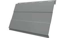 Вертикаль 0,2 prof Grand Line 0,45 PE с пленкой RAL 9006 бело-алюминиевый