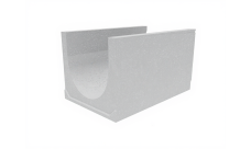 Лоток водоотводный бетонный коробчатый Gidrolica (СО-500мм)КU 100.65(50).57,5(48,5)-BGU-XL, №25-0