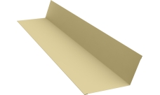 Планка примыкания 90х140 Grand Line 0,4 PE с пленкой RAL 1014 слоновая кость (2м)