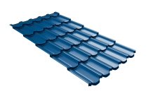 Профиль волновой "Квинта плюс3D" ("Kvinta plus3D") 0,45 PE RAL 5005 сигнальный синий