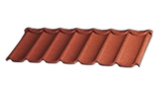 Лист композитной черепицы Gerard Diamant rosso
