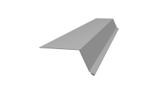 Планка капельник 100х55 Grand Line 0,45 PE lite с пленкой RAL 9003 сигнальный белый (2м)